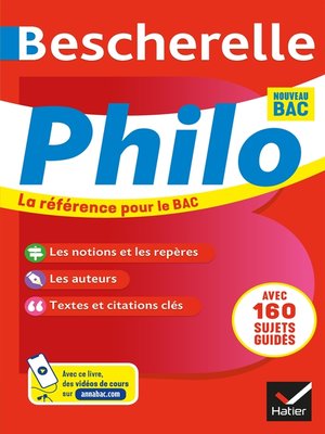 cover image of Bescherelle Philo Tle